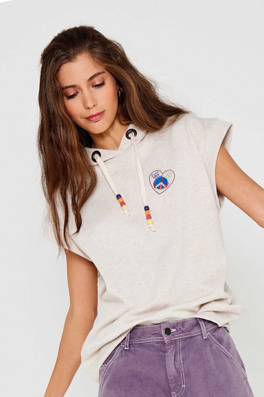 Five Jeans Love & Peace Sweatshirt | Sweatshirts